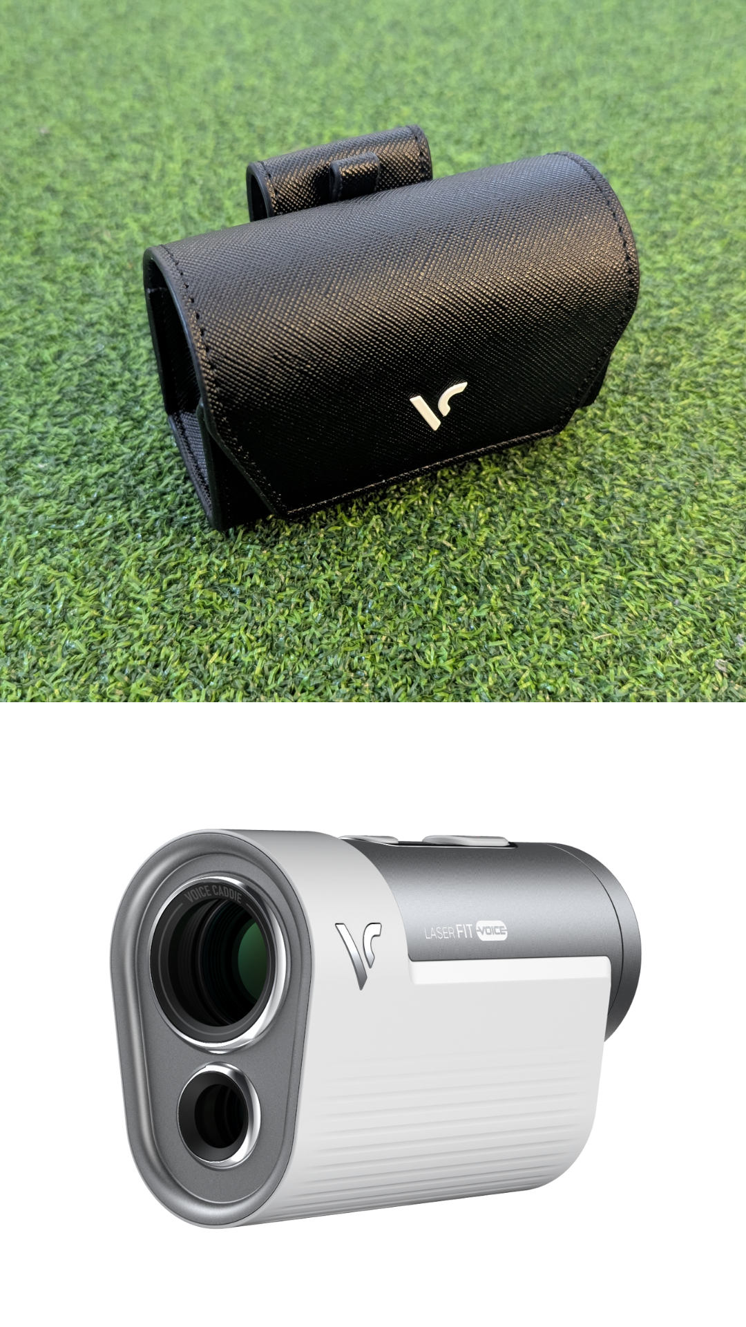 Telémetro de Golf Voice Caddie Laser FIT con Slope, Doble Pantalla y Ball to Pin