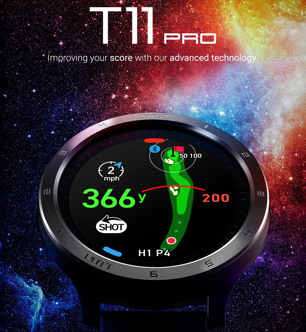 Montre GPS T11 PRO pour le golf