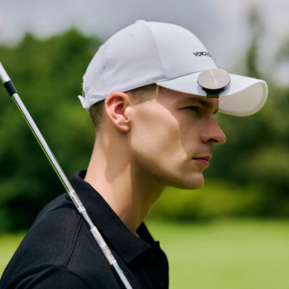 Voice Caddie VC4 – Livsstilsbillede på golfbanen
