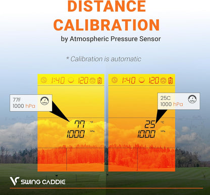 Swing Caddie SC200+ – Draagbare Golf Launch Monitor met Swing Speed Mode