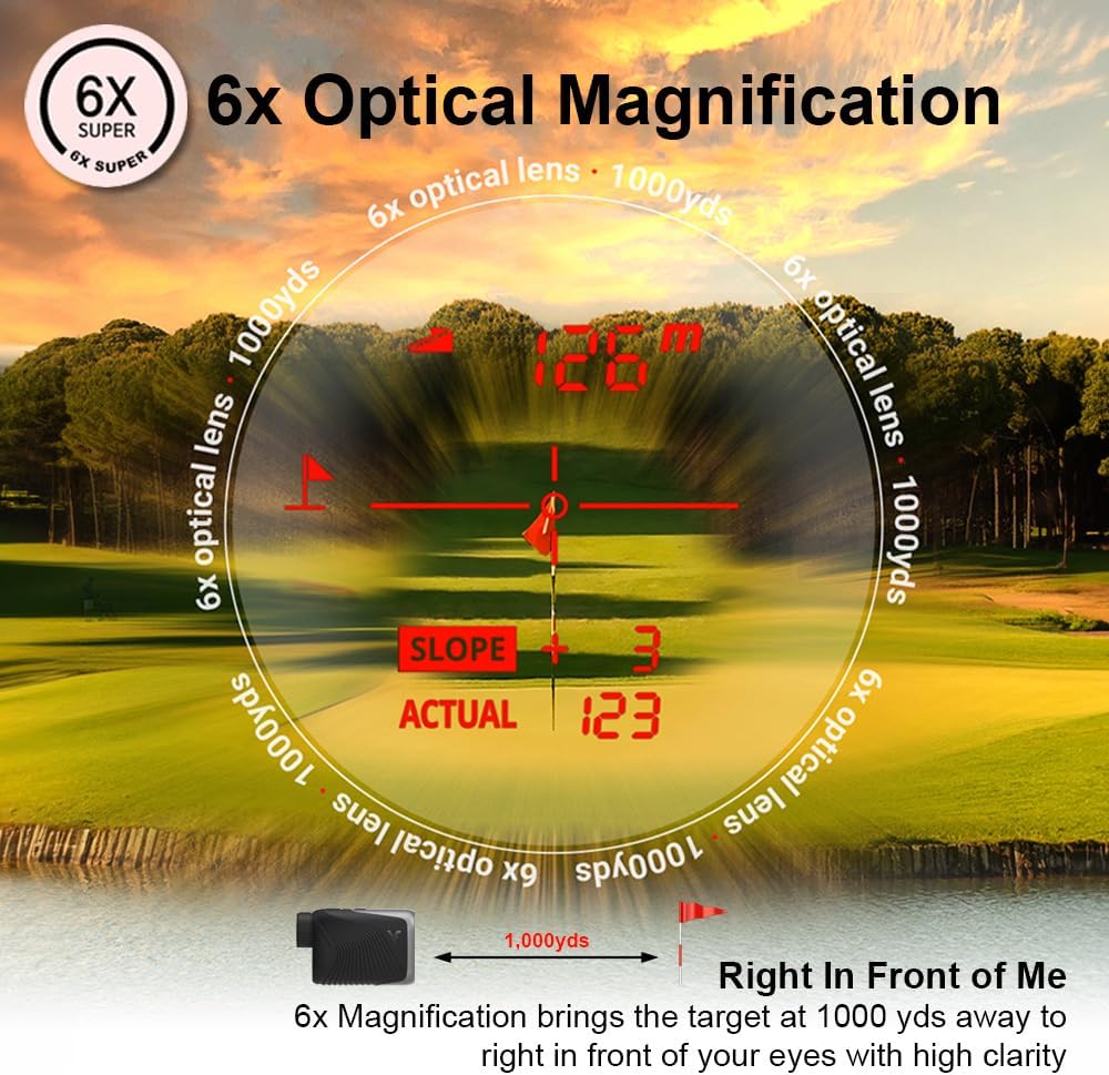 Golf laser rangefinder L6 Plus