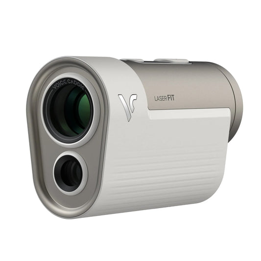 Voice Caddie Laser FIT Golf Rangefinder with Slope, Dual Display and Ball to Pin