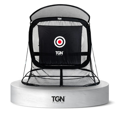 Pack Exclusif : Moniteur et Simulateur de Golf SC4 Pro avec filet TGN 7 et accessoires pour l'intérieur ou l'extérieur
